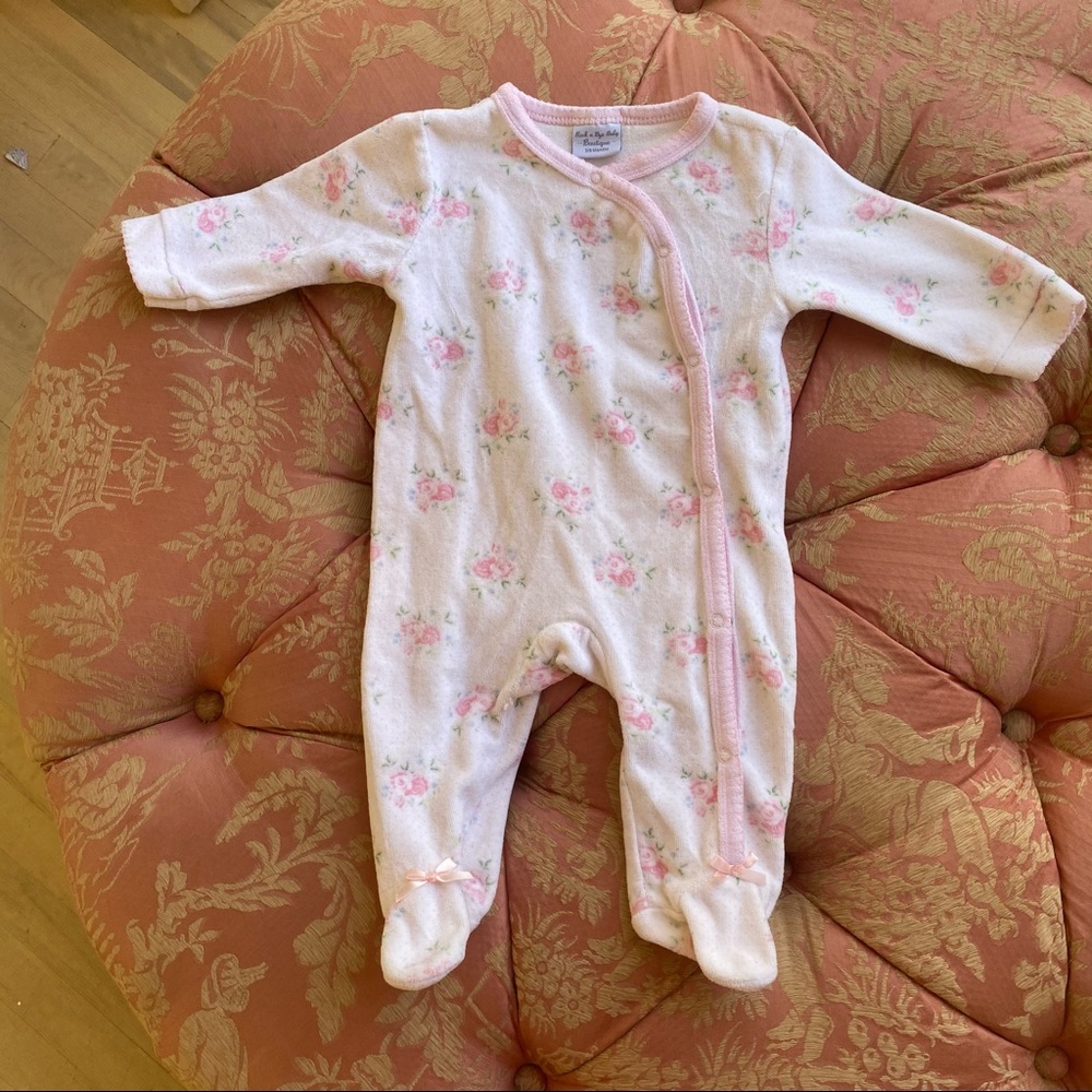 Rock a Bye Baby Boutique Floral Romper